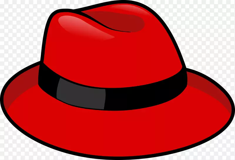 红帽企业linux fedora剪贴画-linux