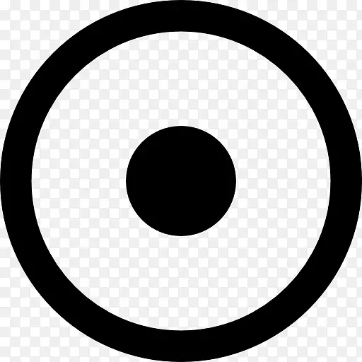 创作共用许可证公共版权许可-圆圈圆点