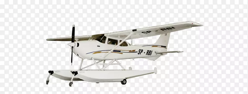 塞斯纳206型飞机螺旋桨襟翼飞机