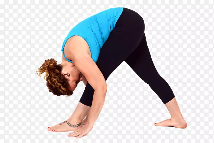 瑜伽和普拉提垫伸展体式交叉瑜伽