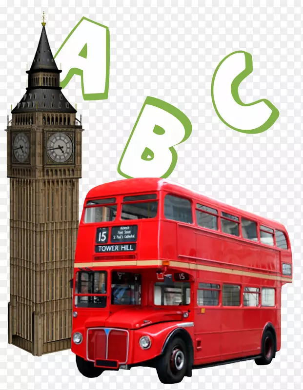 双层巴士英国伦敦巴士旅游巴士服务-巴士