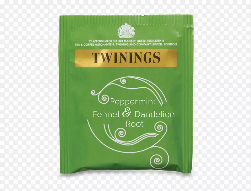 绿茶品牌双色字体茶