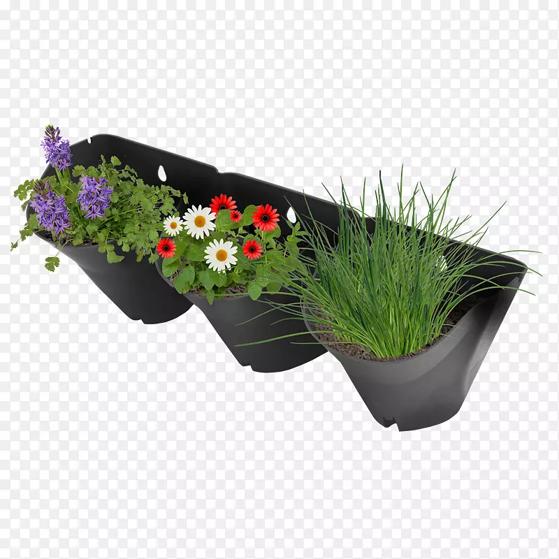 塑料花盆花园草坪花