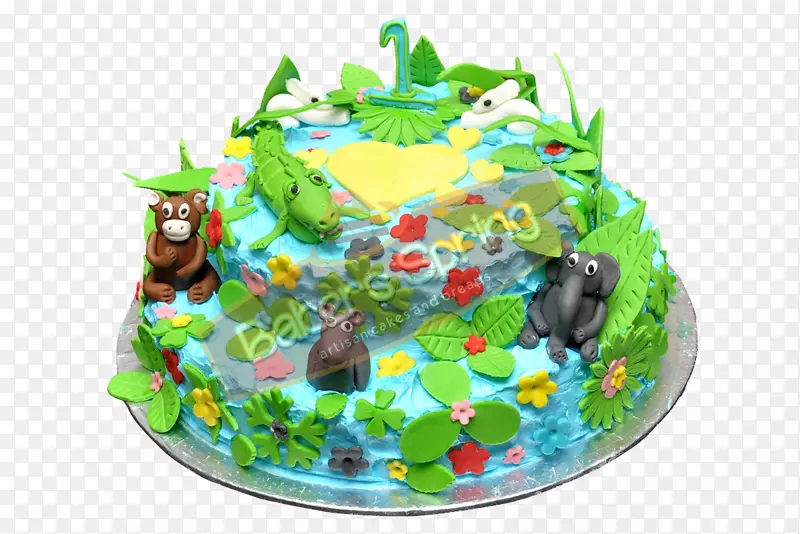 蛋糕装饰-森林派对