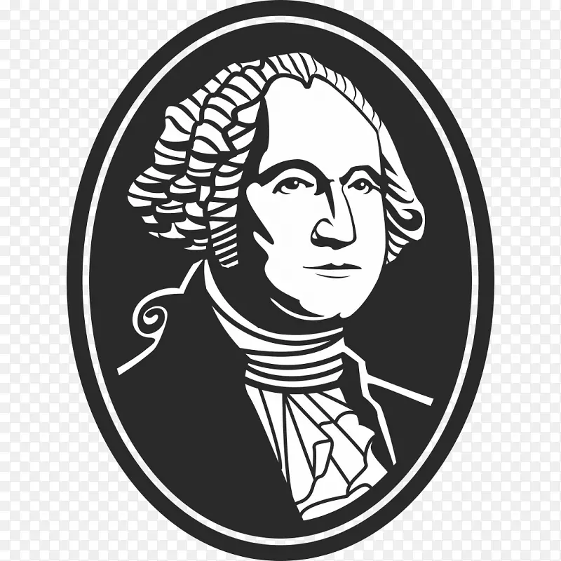 乔治华盛顿肖像-人