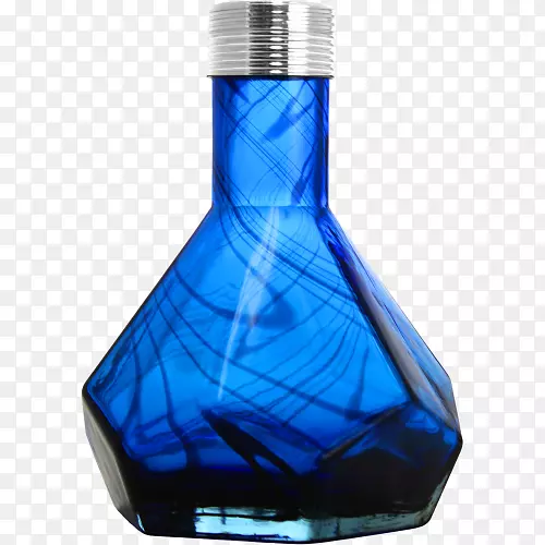 玻璃瓶，钴蓝，十六进制法老钩子.海产