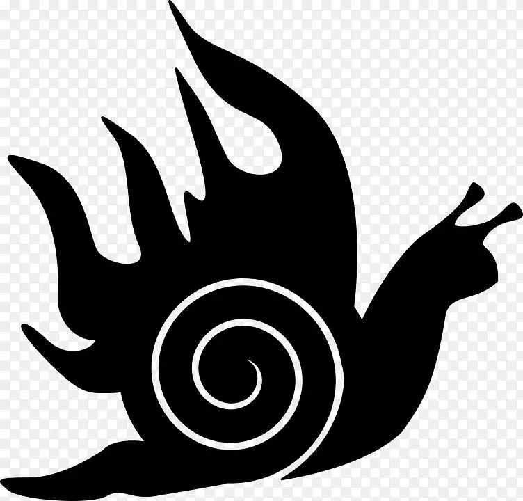电脑图标剪辑艺术蜗牛
