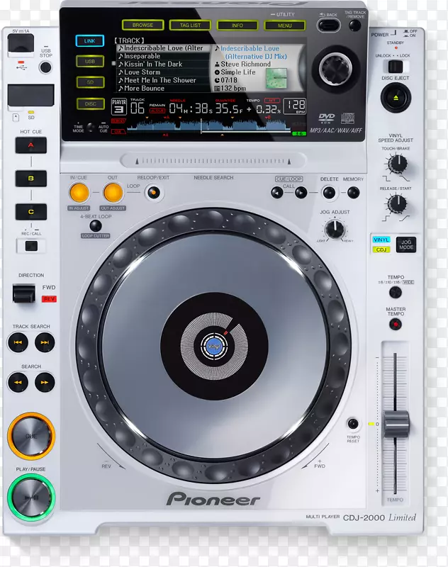 CDJ-2000 CDJ-900先驱DJ DJM-先驱DJ