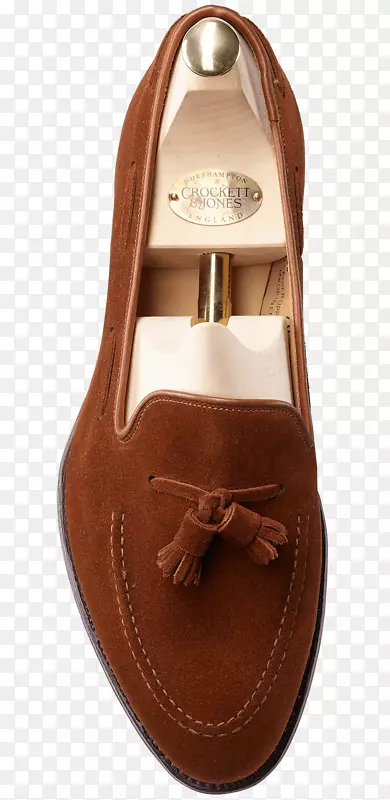 鞋Crockett&Jones Northampton绒面革-固特异焊缝