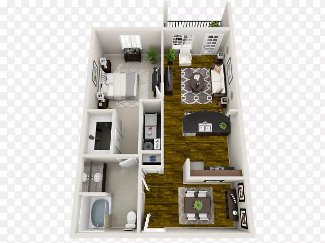 巴卡拉公寓，博伊兰公寓，演播室，公寓评级-公寓