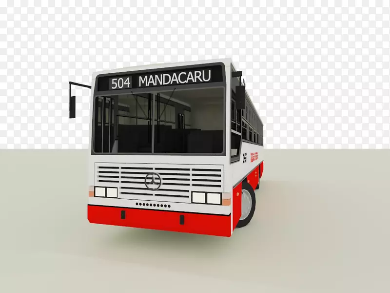 Bus caio vitória运输公司mandacaruense汽车模型-公共汽车