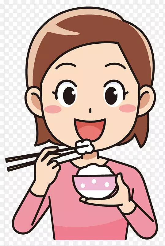 饮食剪贴画-谷类食品卡通
