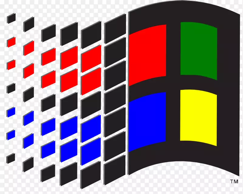 Windows 3.1x Microsoft Windows NT徽标-Microsoft