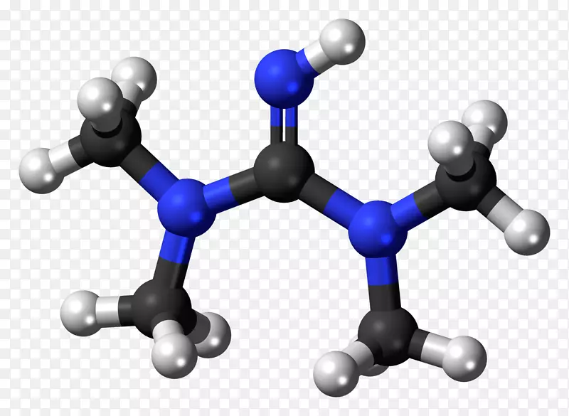 查尔酮黄酮类球棒模型化学化合物