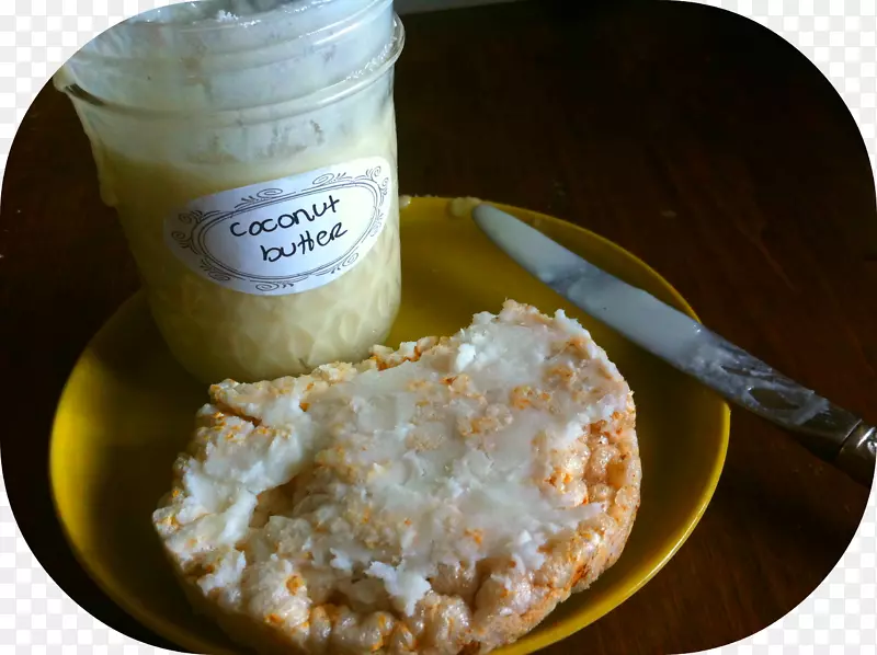 米饼椰子蛋糕糖霜黄油蛋糕早餐-早餐