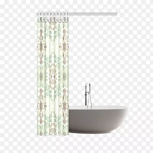 窗帘浴室水槽设计