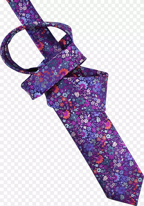 意大利制造的领带，时尚的丝绸花瓣