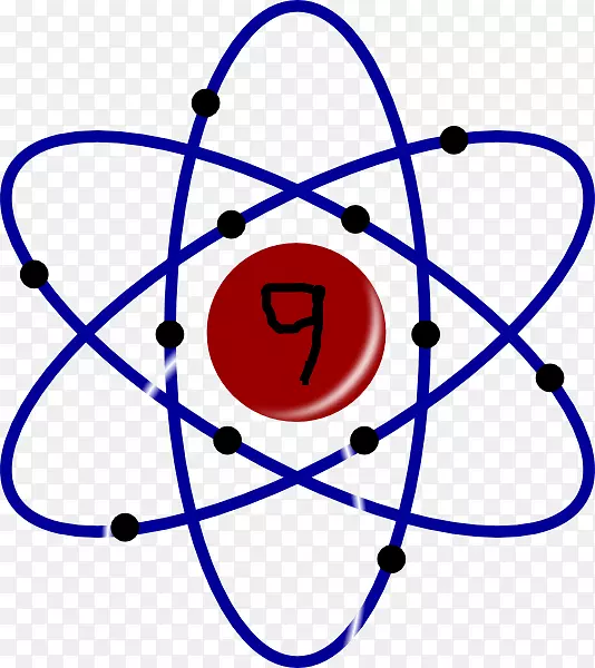 计算机图标原子科学原子