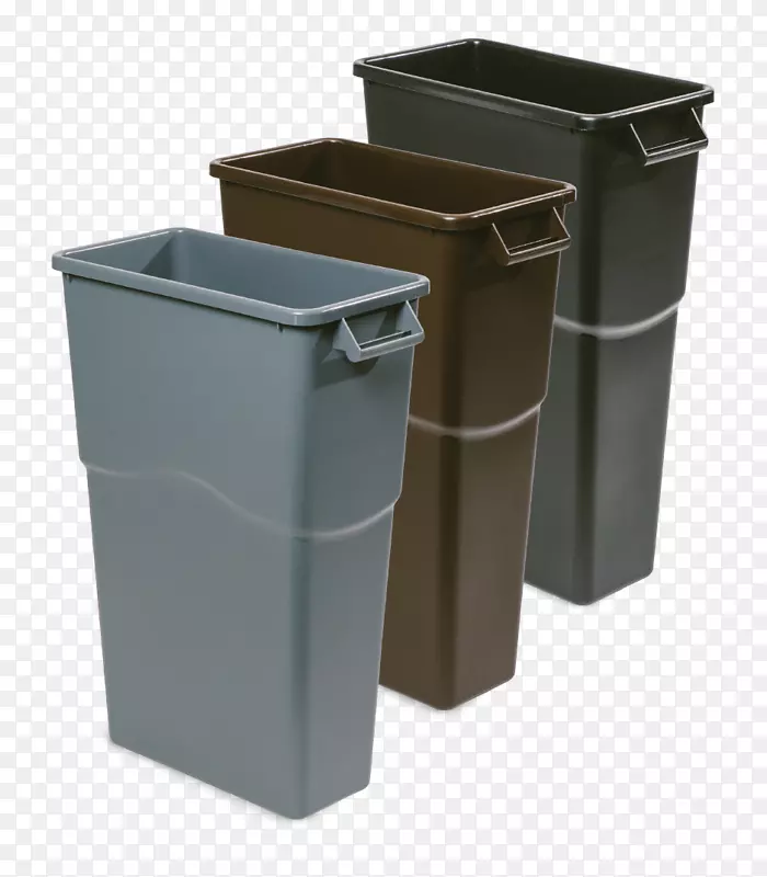 垃圾桶和废纸篮塑料花盆设计