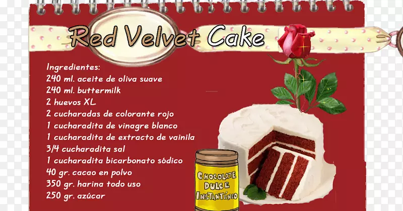 红色天鹅绒蛋糕品牌配方字体-红色天鹅绒纸杯蛋糕