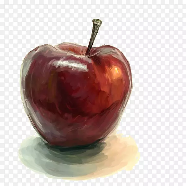 苹果麦金托什红色食品辅料水果-苹果
