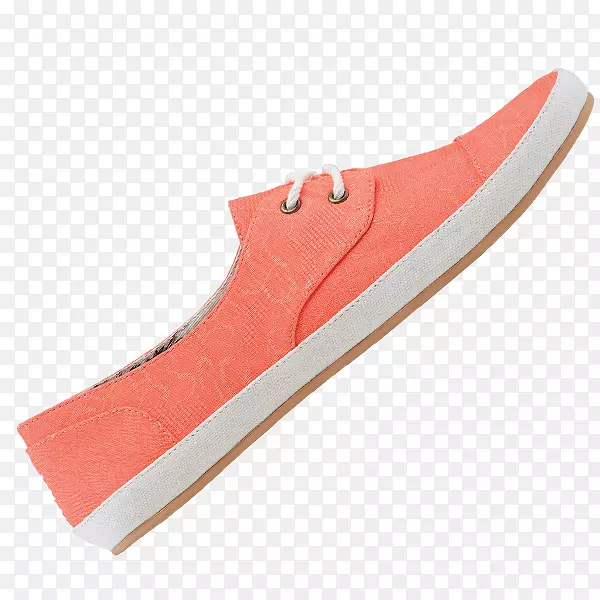运动鞋橙色鞋女-日常休闲鞋
