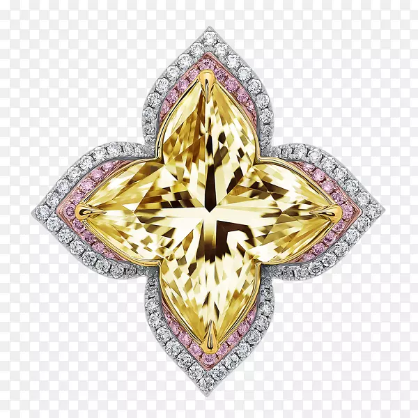 钻石色珠宝首饰设计宝石-钻石