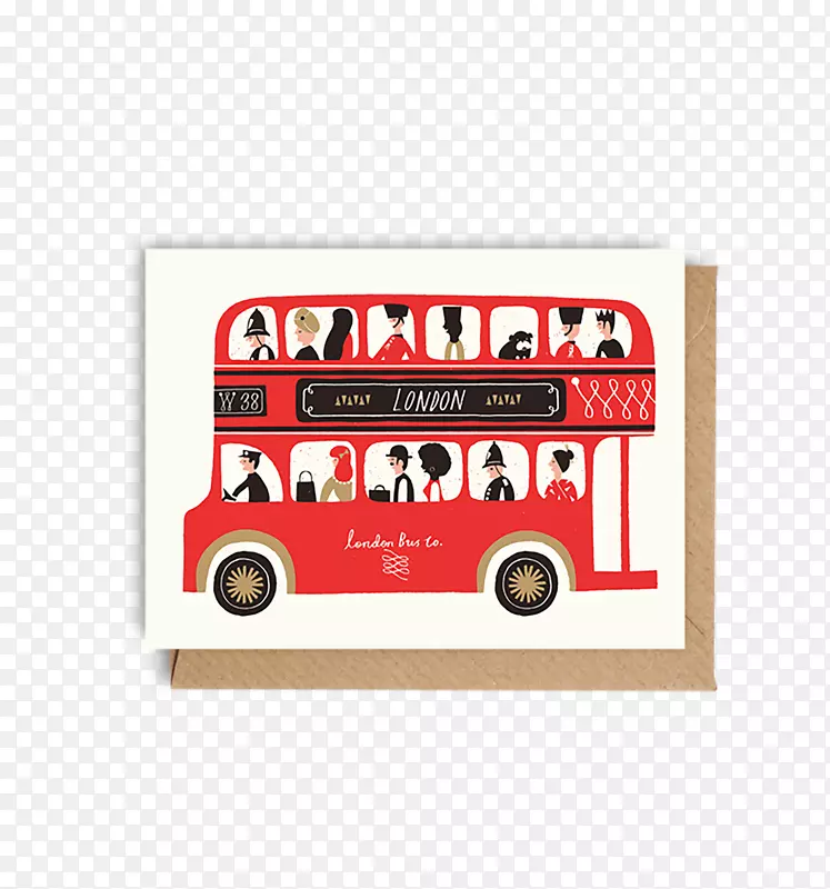 伦敦巴士双层巴士剪贴画-伦敦巴士