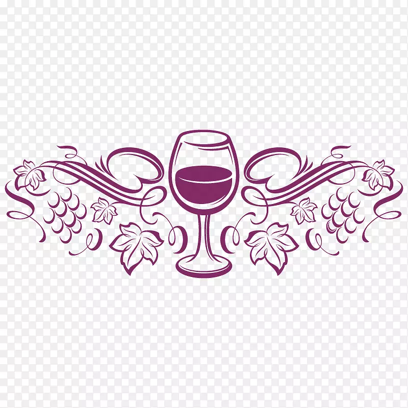 葡萄酒标签sangria葡萄酒酒杯