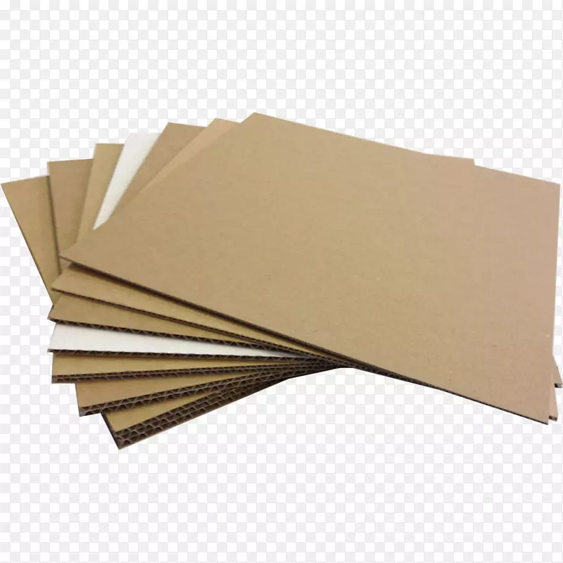 纸板瓦楞纸纤维板包装和贴标箱
