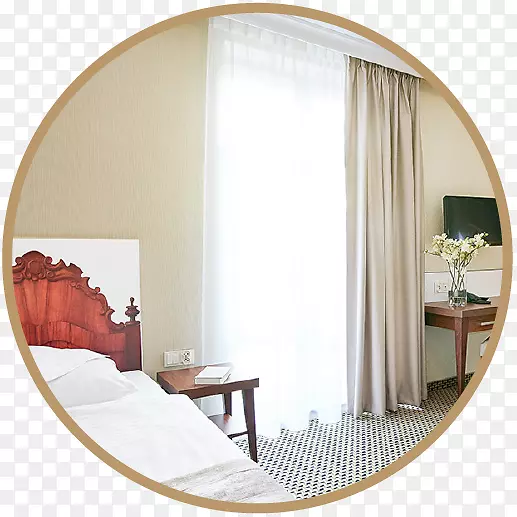 Jantar酒店&水疗室，窗帘-酒店