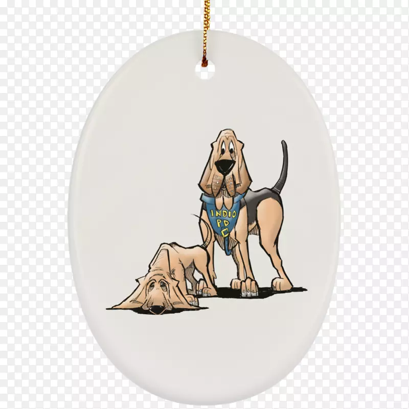 狗圣诞装饰品卡通-狗