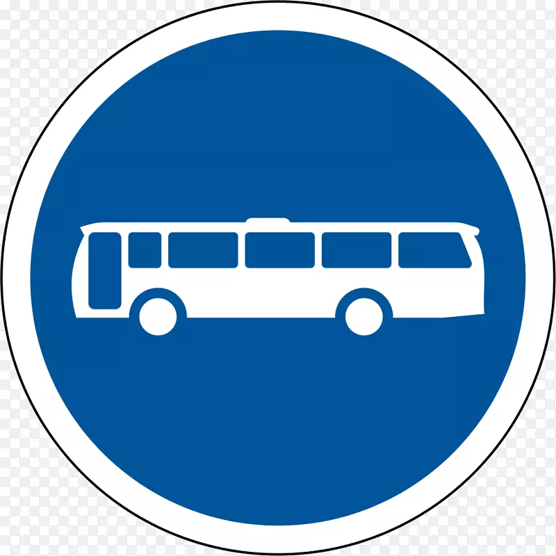 米迪巴士交通标志巴士行车-巴士