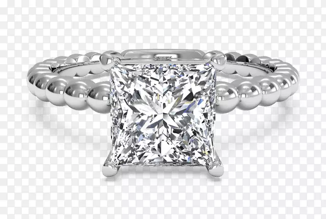 订婚戒指结婚戒指钻石珠钻石