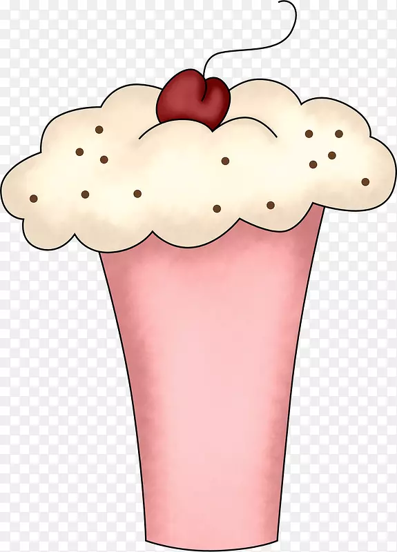冰淇淋锥奶昔帕特主街冰淇淋圣代-举手欢呼