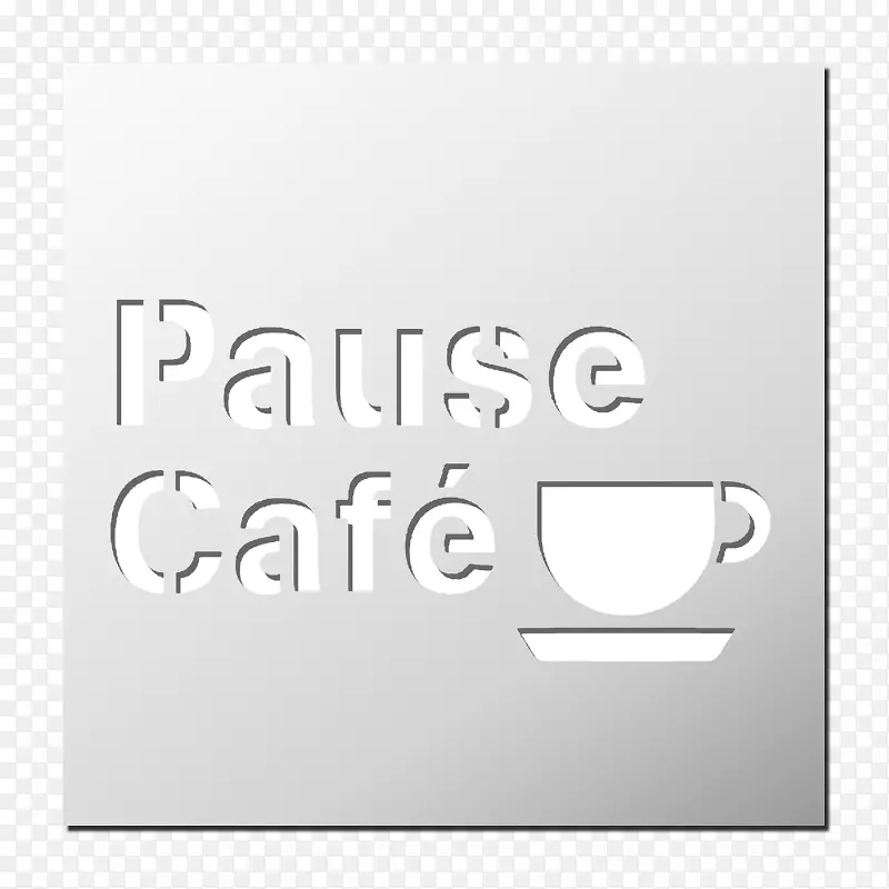 模板纸文字塑料贴纸-法国咖啡厅