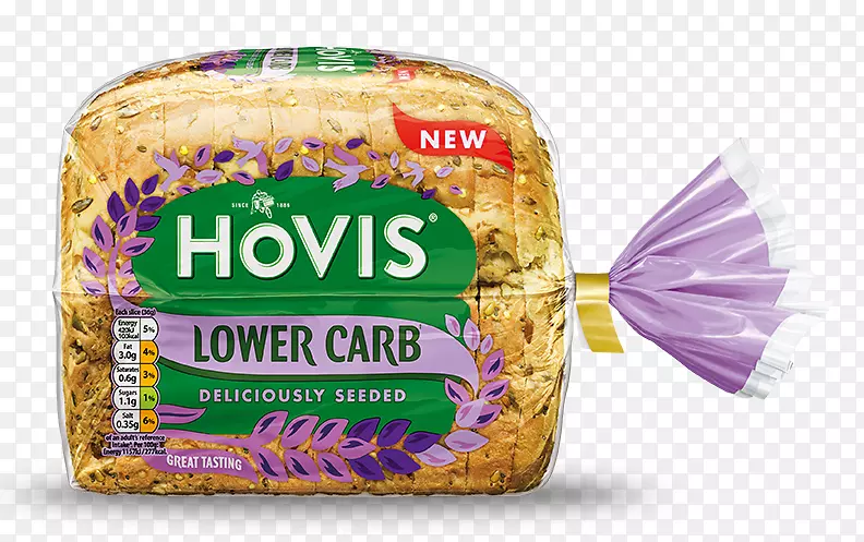 Hovis低碳水化合物饮食食品健康面粉面包师