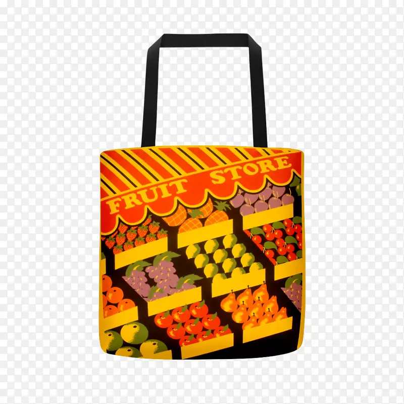 手提袋水果艺术-一家水果店