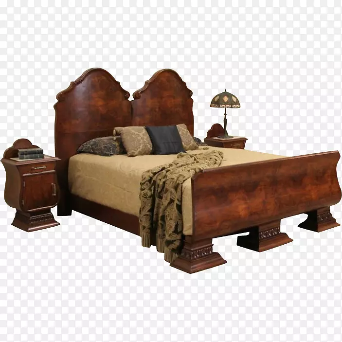 卧室家具套床头柜古董雕刻精美