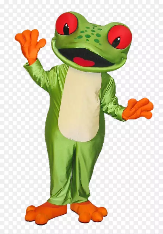 树蛙真青蛙吉祥物-青蛙服装