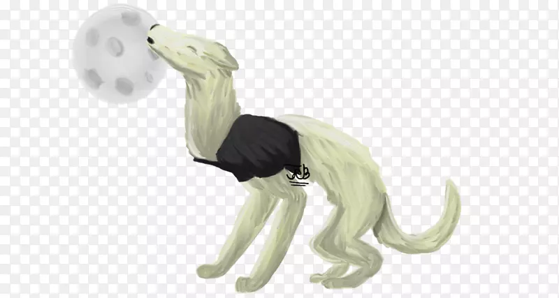 犬科动物雕像狗身珠宝-狗