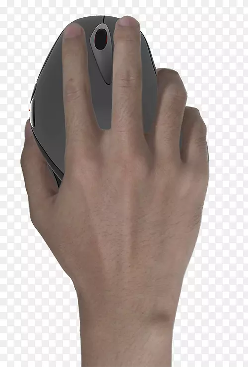 计算机鼠标手模型拇指-计算机鼠标