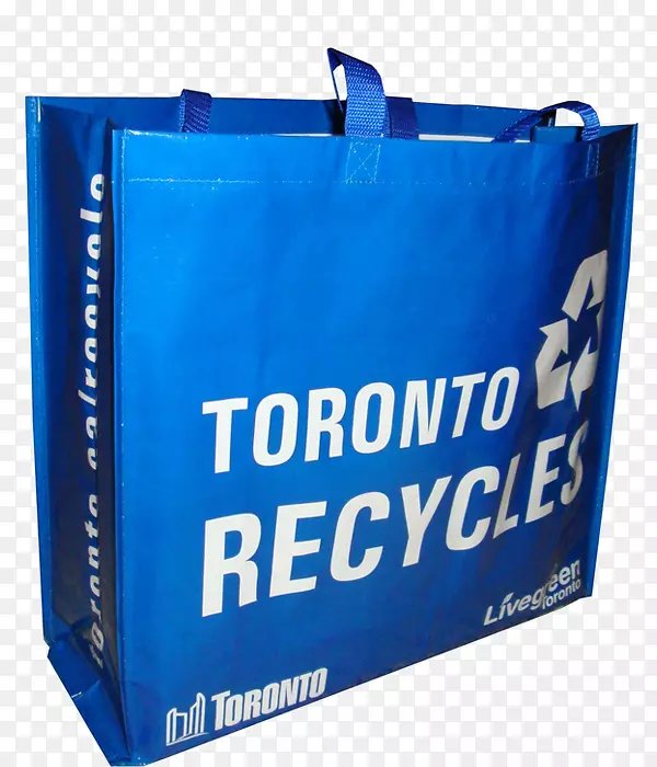 回收聚丙烯材料的购物袋和手推车.纺织品袋