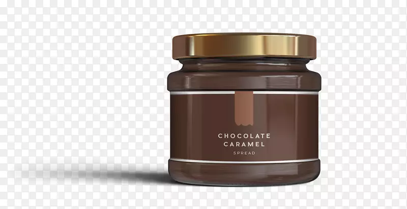 奶油巧克力洒可可树酱标签