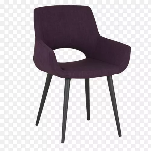 椅子扶手紫色椅子