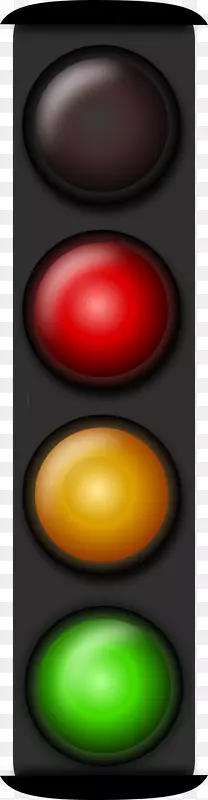交通信号灯红灯夹艺术.灯光