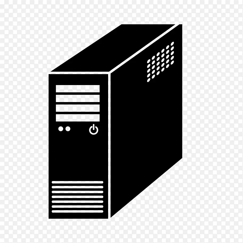 计算机案例和外壳计算机图标计算机服务器万维网