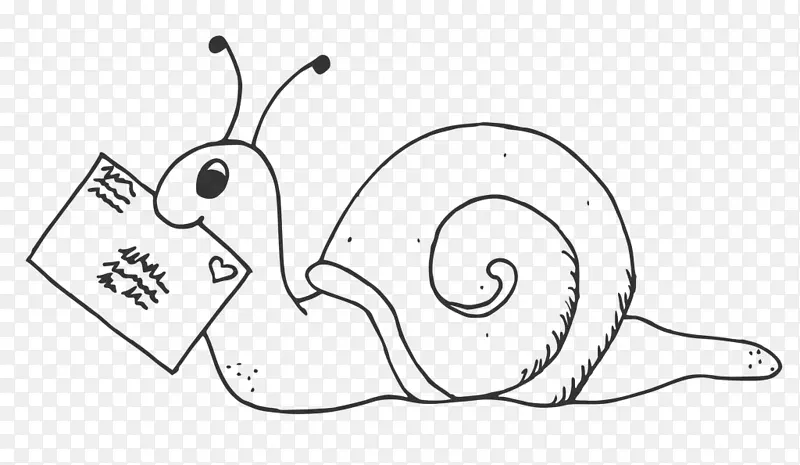 蜗牛邮件昆士兰州安德伍德剪贴画-蜗牛