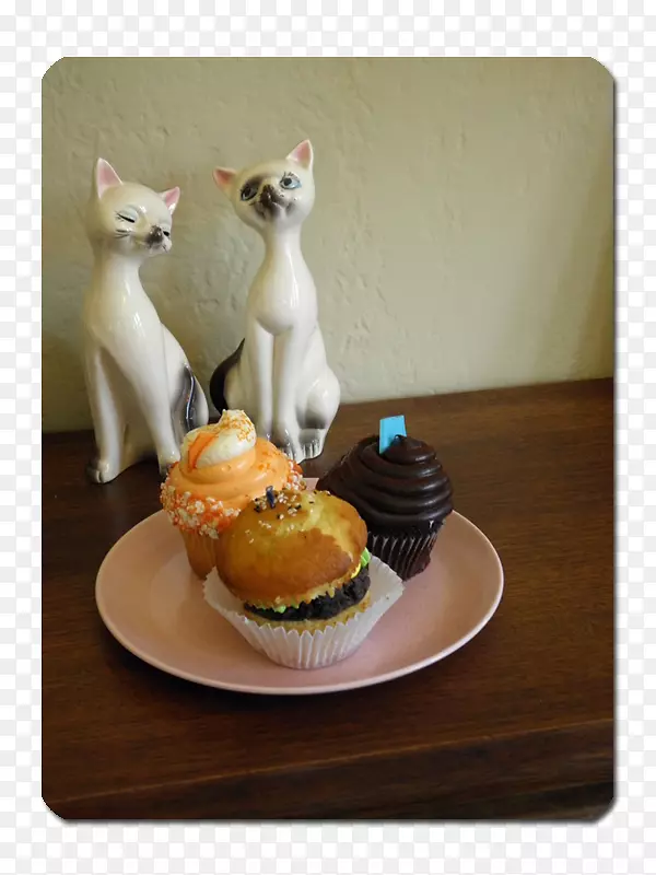 胡须猫甜点餐具-猫