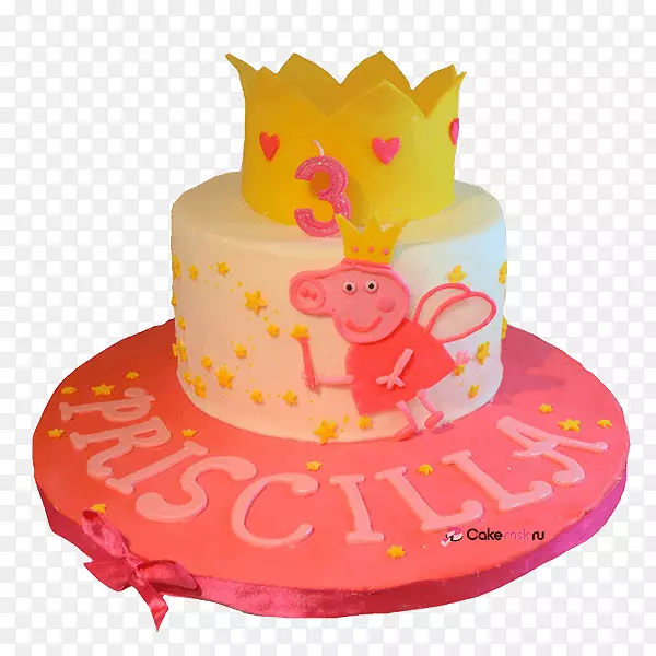 生日蛋糕公主蛋糕彩虹曲奇蛋糕装饰蛋糕